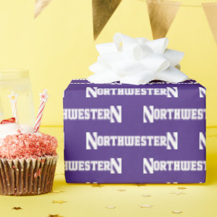 Northwestern University Wordmark Wrapping Paper
