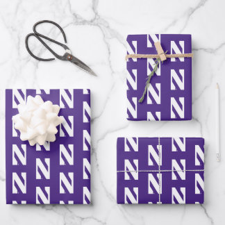Northwestern University Wrapping Paper Sheets