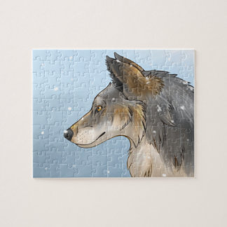 Northwestern Wolf Jigsaw Puzzle