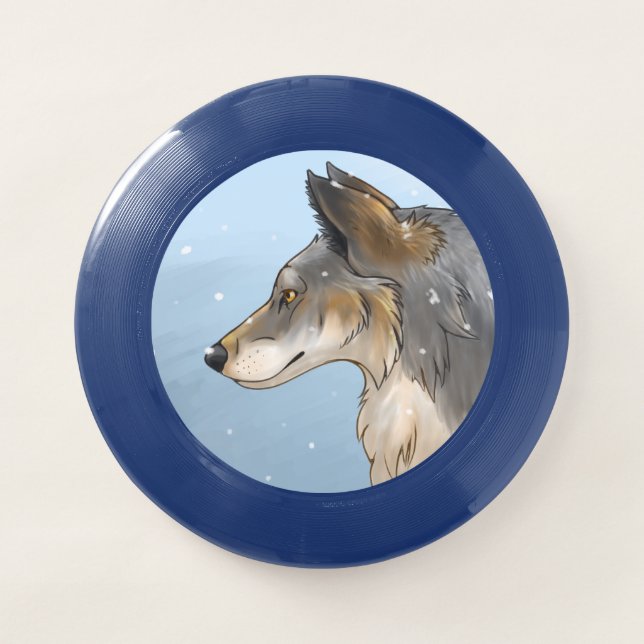 Northwestern Wolf Wham-O Frisbee (Front)