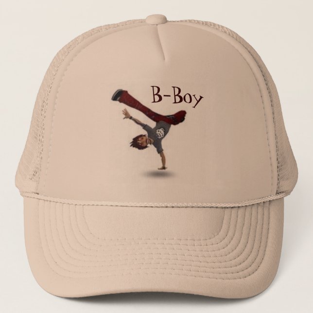 Northwind Breaks, B-Boy Trucker Hat (Front)