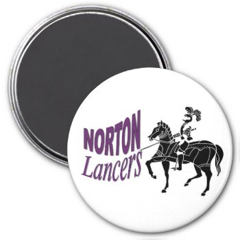 Norton Lancers Magnet by NortonSpiritApparel at Zazzle
