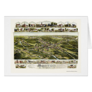 Norton, MA Panoramic Map - 1891 Cards