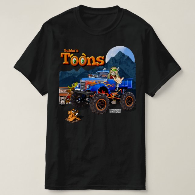 Nortwest Wildlife Cartoon Tee (Design Front)