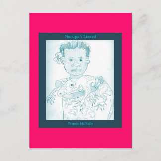Norupa's Lizard Postcard