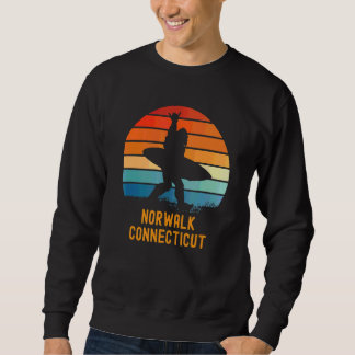 Norwalk Connecticut Sasquatch Souvenir Sweatshirt