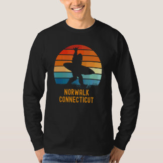 Norwalk  Connecticut Sasquatch Souvenir T-Shirt