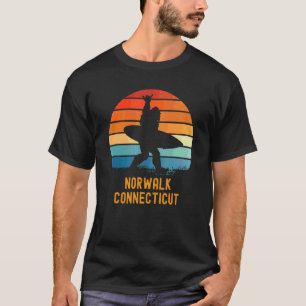 Norwalk Connecticut Sasquatch Souvenir T-Shirt