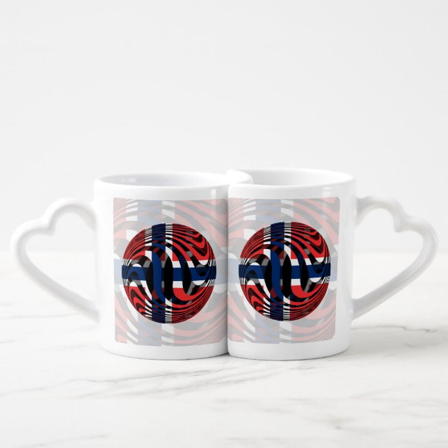 Norway #1 coffee mug set (Front Nesting)