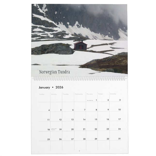 Norway 2009 calendar (Jan 2026)