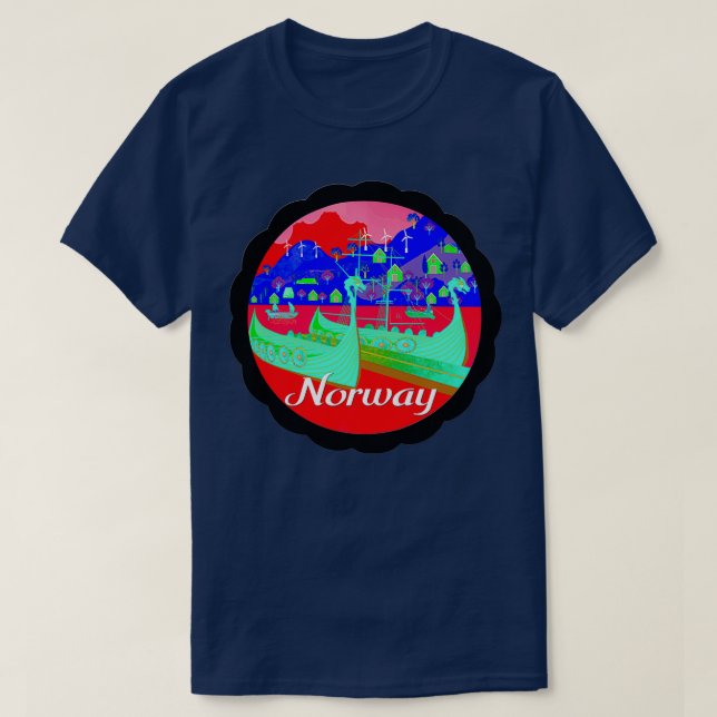 Norway 5 T-Shirt (Design Front)