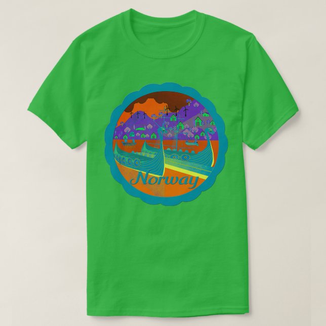 Norway 9 1 T-Shirt (Design Front)