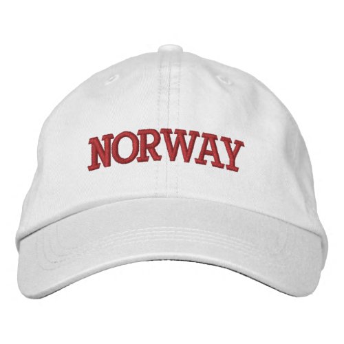 Norway Adjustable Baseball Hat