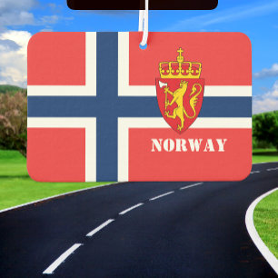 Norway air freshener, car fresh, Norwegian Flag Freshener