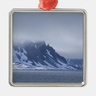 Norway, Arctic Circle, North Atlantic Ocean. Metal Ornament