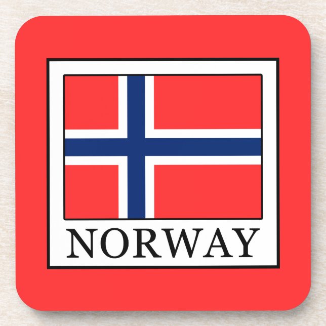 Norway Beverage Coaster (Front)