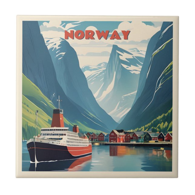 Norway Ceramic Tile (Front)