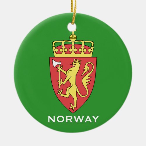 NORWAY Christmas Ornament