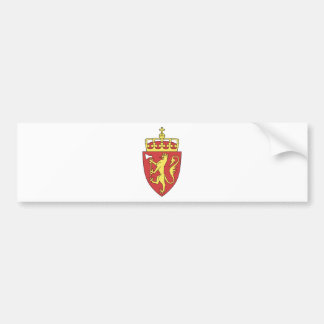 Norway Coat of Arms Bumper Sticker