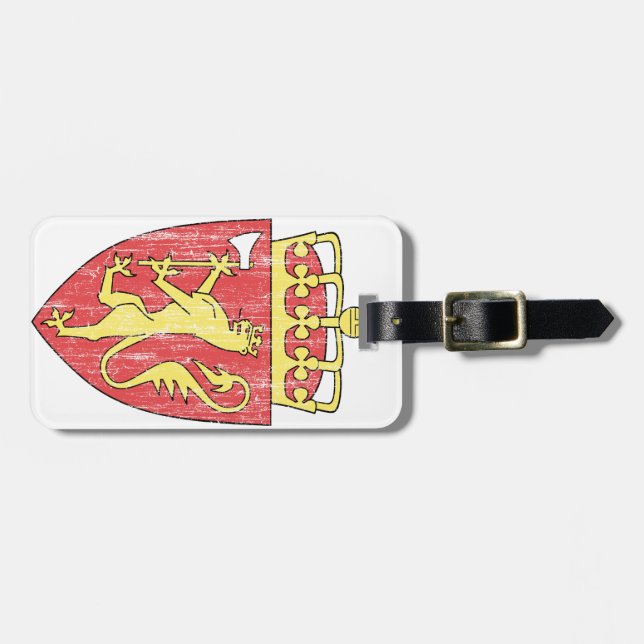 Norway Coat Of Arms Luggage Tag (Front Horizontal)