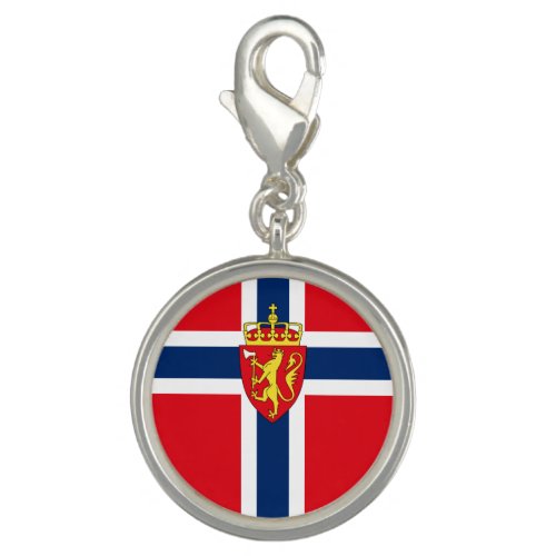 Norway coat of arms on Norways flag Norwegian Charm