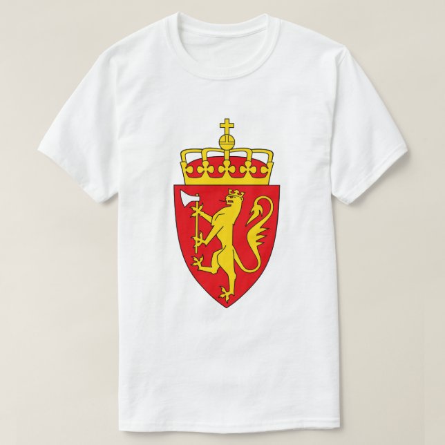 Norway Coat Of Arms Shirt (Design Front)