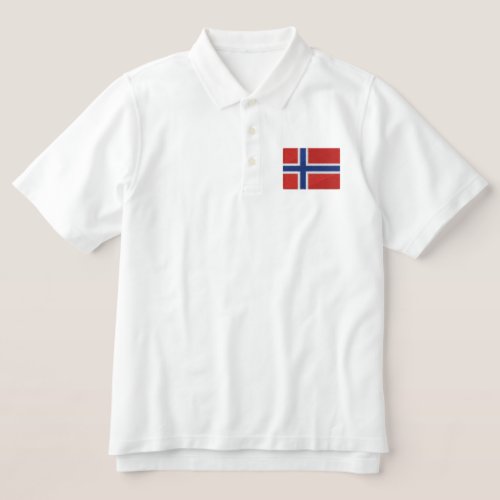 NORWAY EMBROIDERED POLO SHIRT