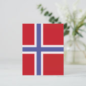 Norway flag (Standing Front)