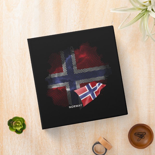 Norway flag 3 ring binder (In Situ)