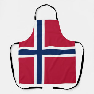 Norway Flag Apron
