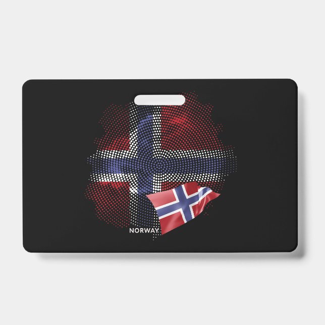 Norway flag badge (Front)