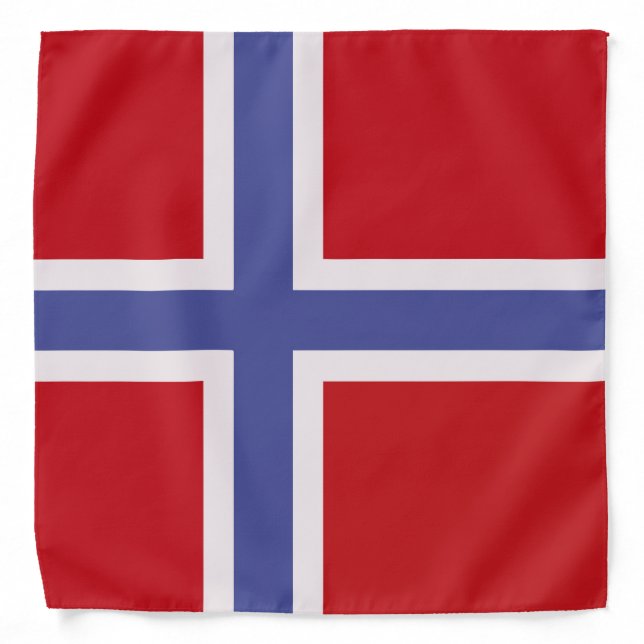 Norway flag bandana (Front)