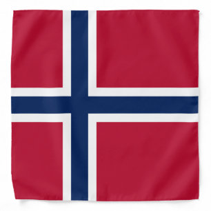 Norway Flag Bandana