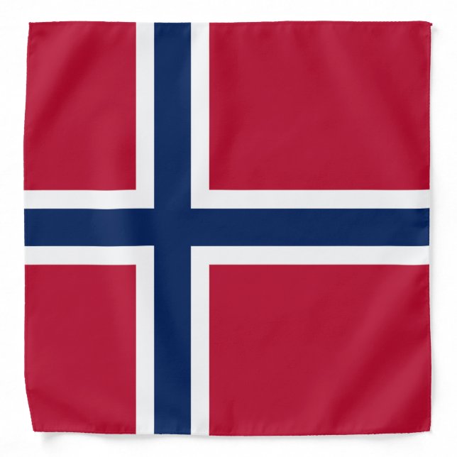 Norway Flag Bandana (Front)