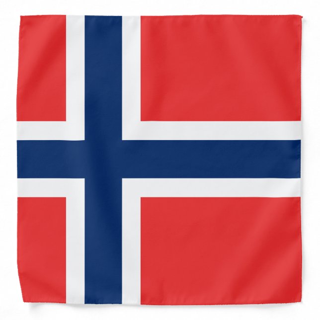 Norway Flag Bandana (Front)
