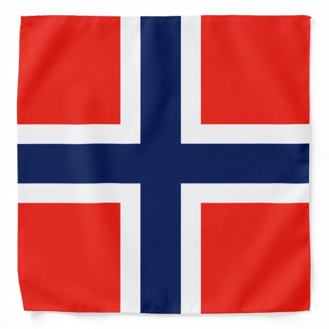 Norway Flag Bandana (Front)