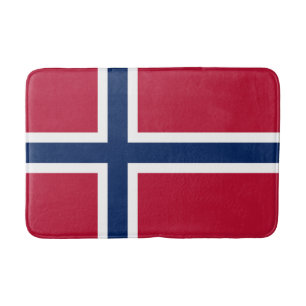 Norway Flag Bath Mat