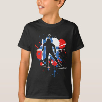 Norway Flag Biathlonist - Norwegian Biathlon 1  T-Shirt