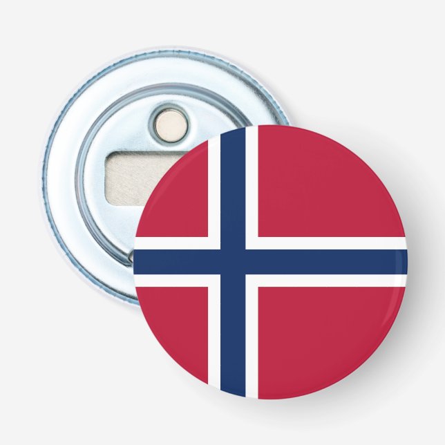 Norway Flag Bottle Opener (Front)