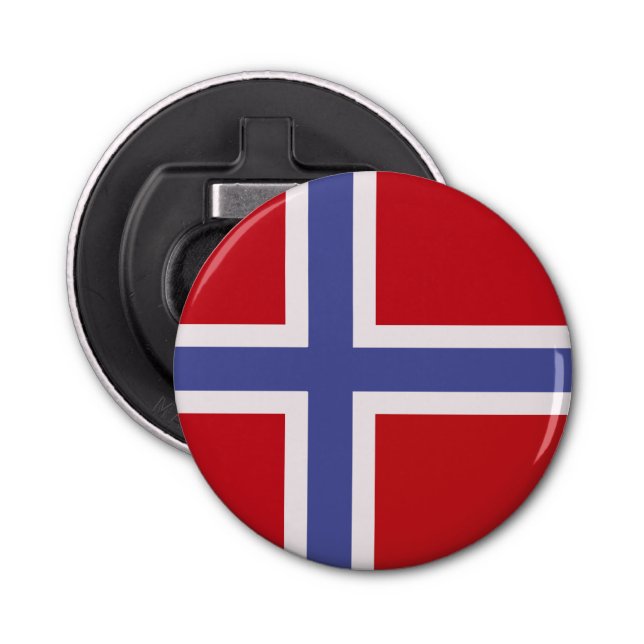 Norway flag bottle opener (Front)