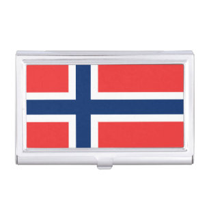 Norway Flag Business Card Case