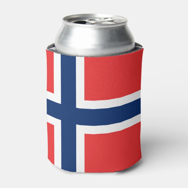 Norway Flag Can Cooler (Can Front)