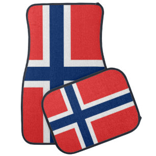Norway Flag Car Floor Mat