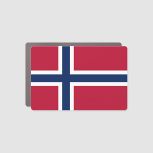 Norway Flag Car Magnet