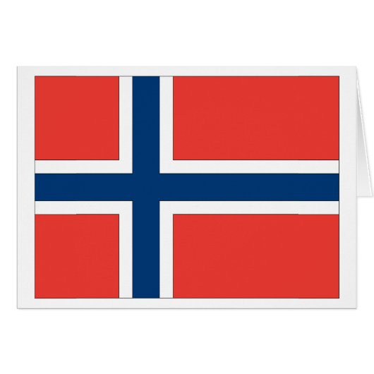 Norway Flag Cards (Front Horizontal)