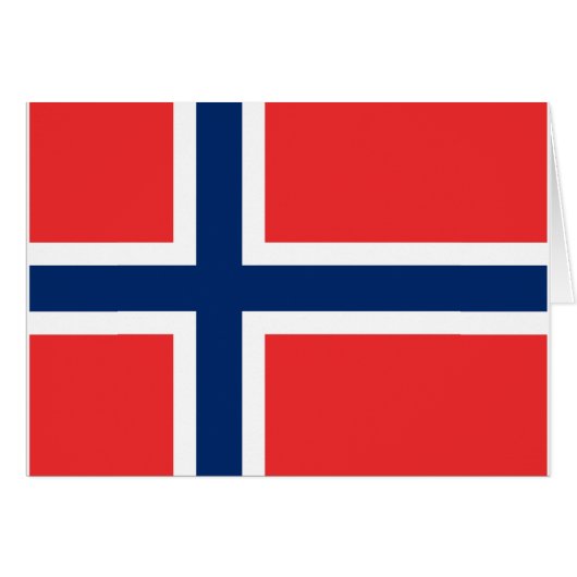 Norway Flag Cards (Front Horizontal)