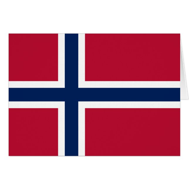 Norway Flag Cards (Front Horizontal)