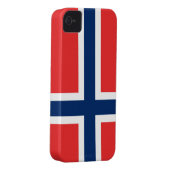 Norway Flag Case-Mate iPhone Case (Back/Right)