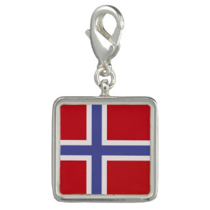 Norway flag charm