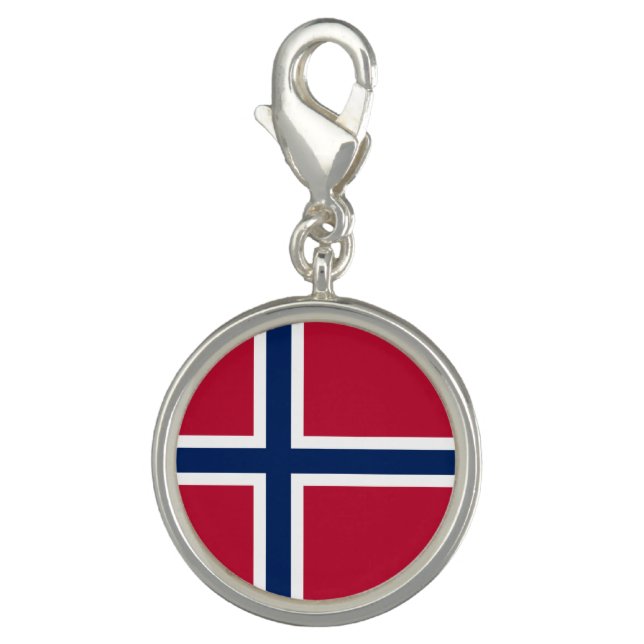 Norway Flag Charm (Front)